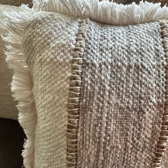 Decorative throw pillow- 13” x 18” - Picture 3 of 4